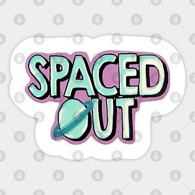 Hydro stickers ( Spaced out) Sticker by On2Go Design